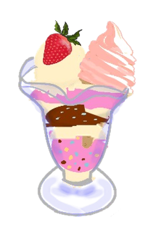 アイスクリーム アイスキャンデー 夏のイラスト素材 無料テンプレート イラストテンプレート美里音